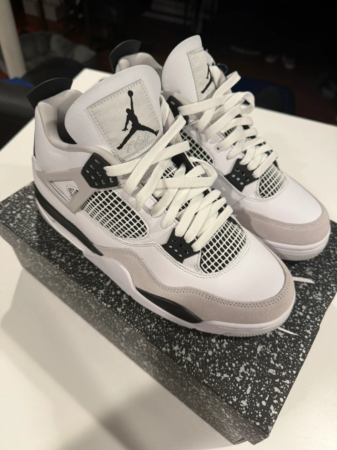 Jordan 4 Military Black