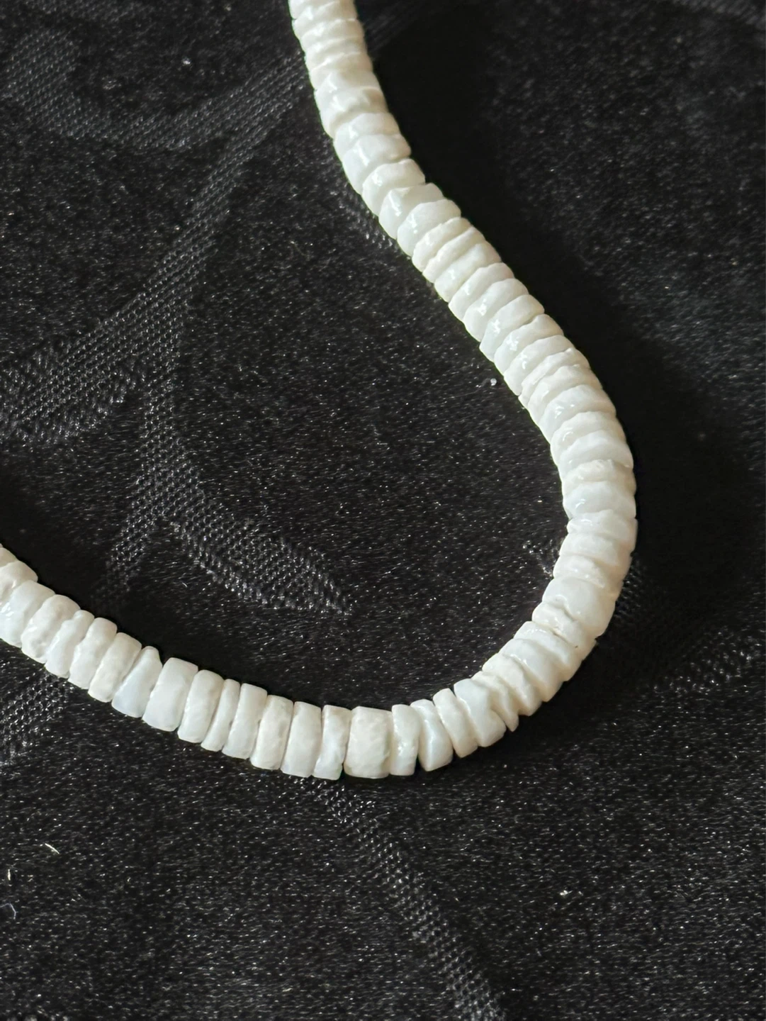 Hawaii Unisex Souvenir Surfer White Puka Shell Necklace 18” - photo 4