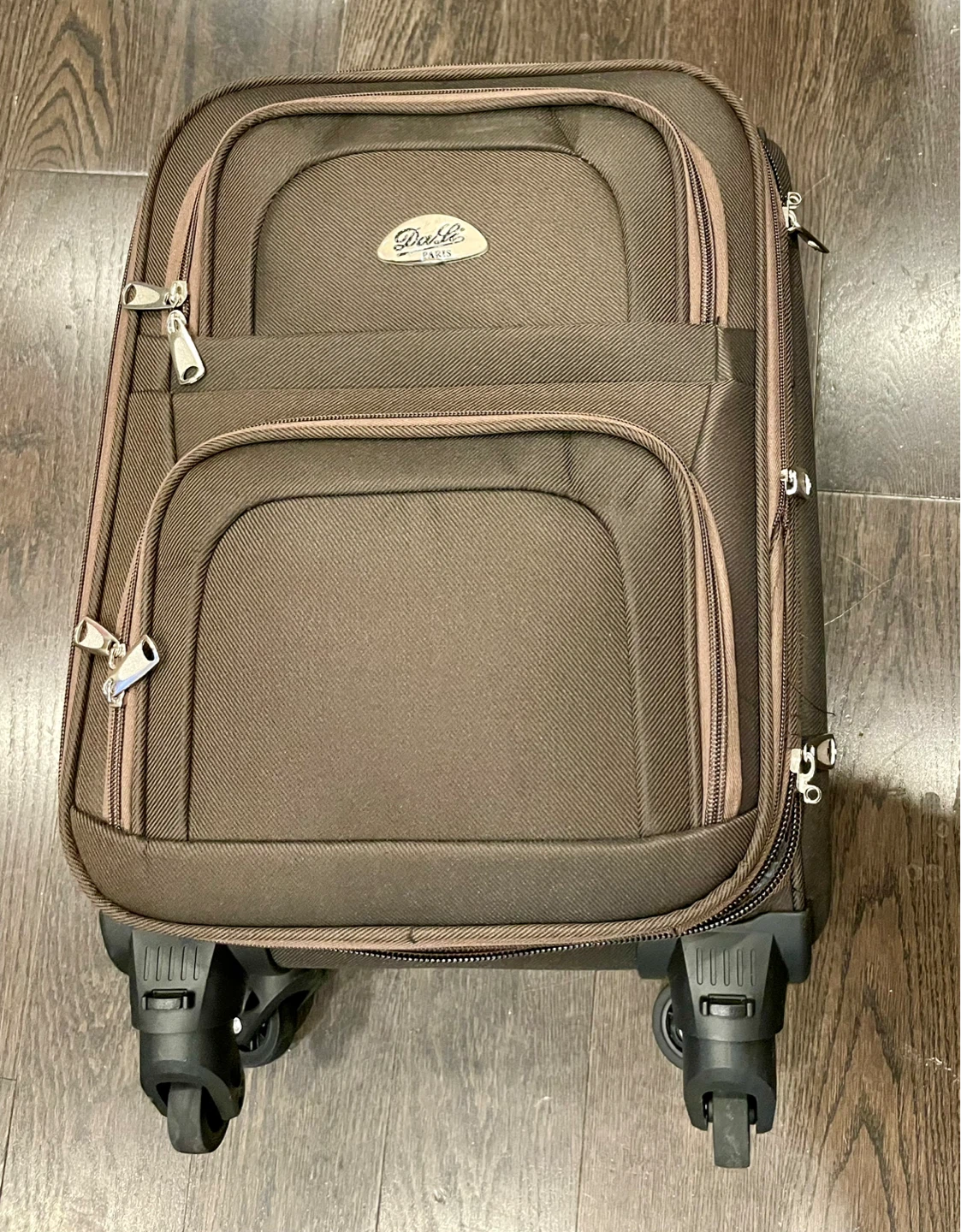 Delsey Luggage Brown Carry-On Suitcase - photo 2