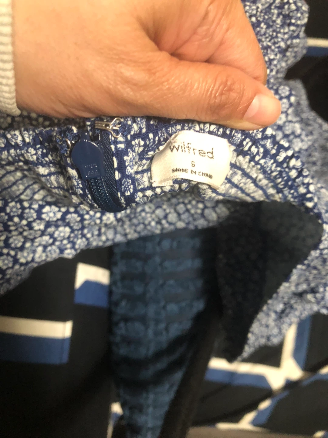 Wilfred Blue Floral Dress - Size 6 #Cottagecore - photo 3