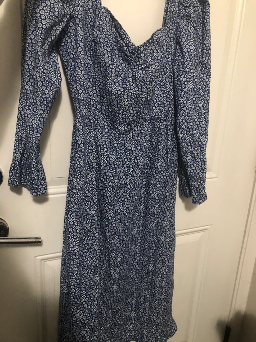 Wilfred Blue Floral Dress - Size 6 #Cottagecore