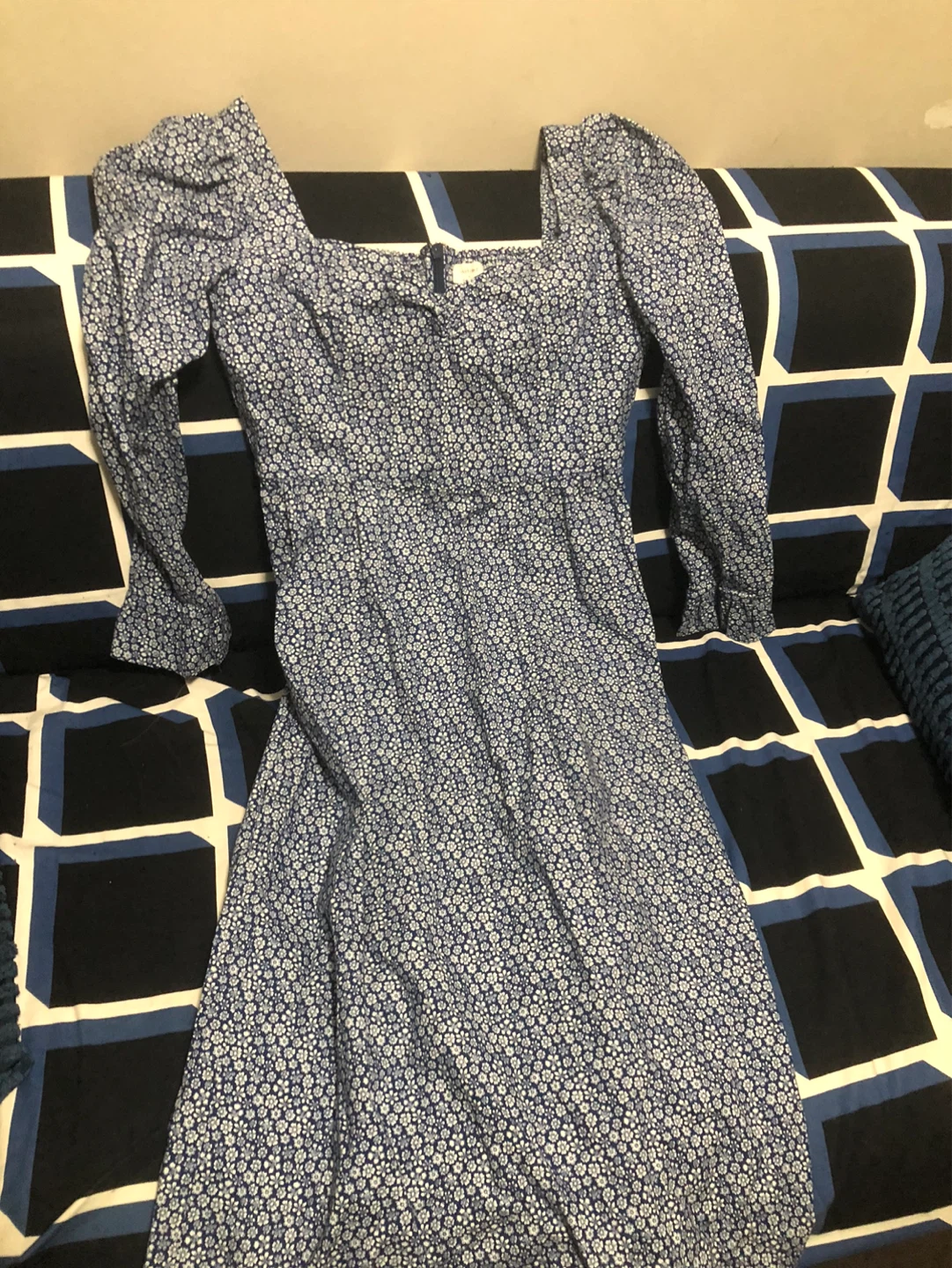 Wilfred Blue Floral Dress - Size 6 #Cottagecore - photo 2