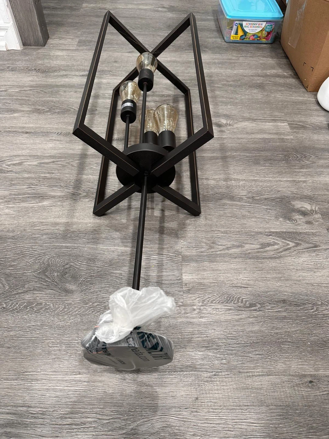 Bronze Industrial Pendant Light Fixture