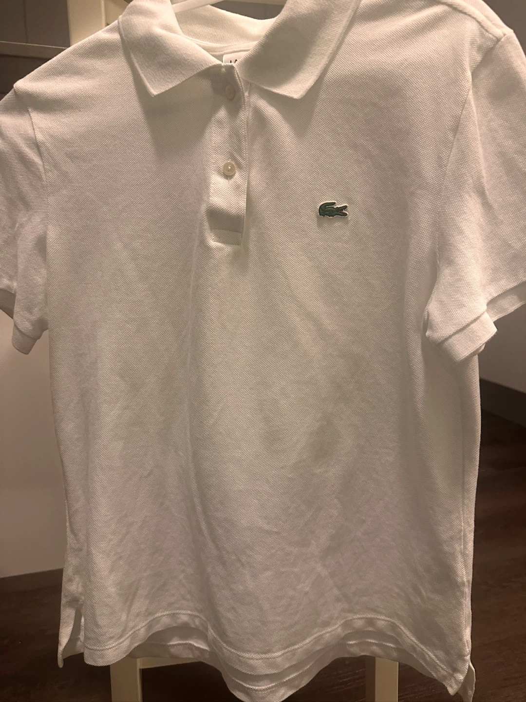 Lacoste Women's White Polo Shirt Size 40 - photo 3