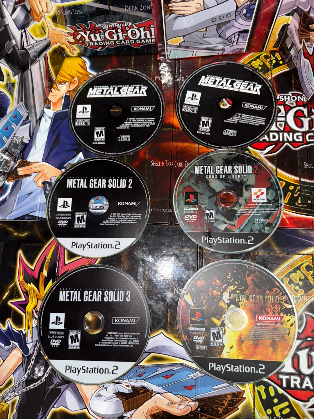 Metal Gear Solid 1, 2, 3 PS2 Games