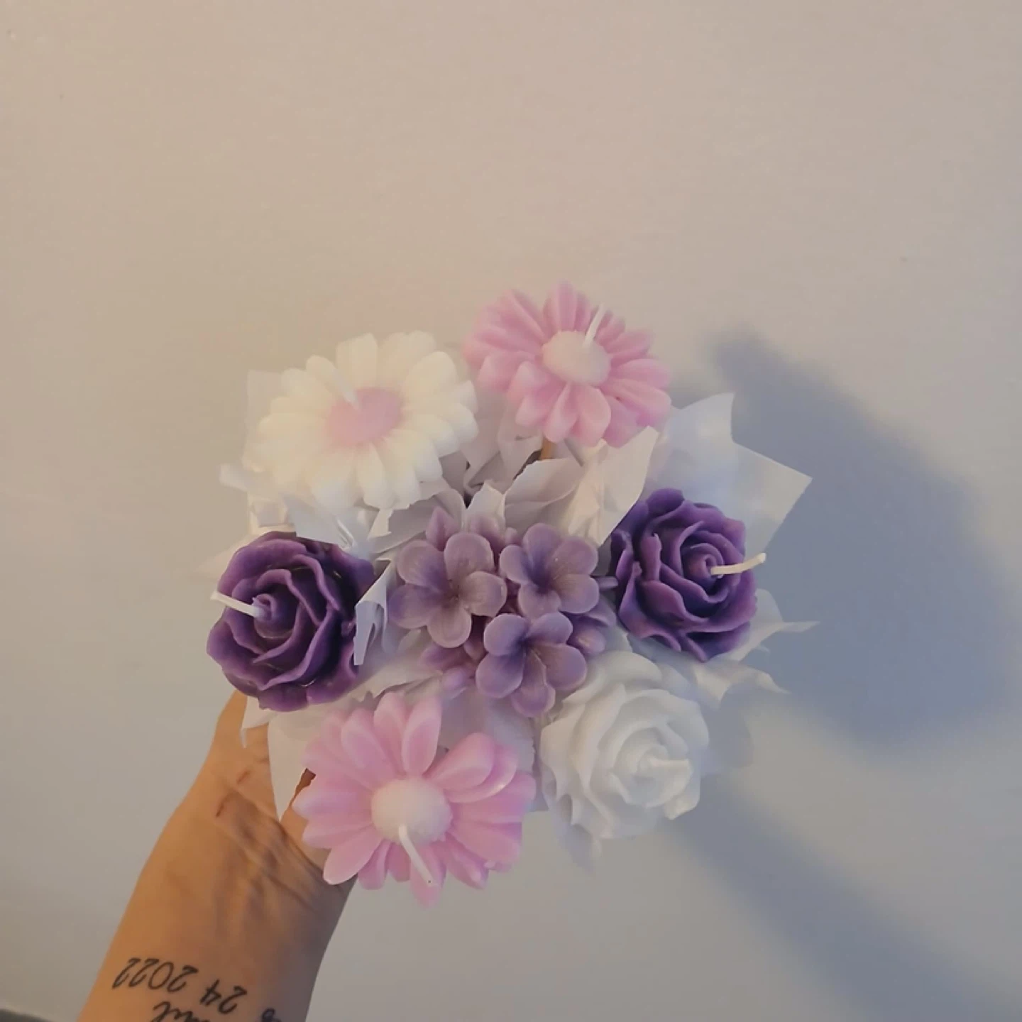 Floral Scented Candle Bouquet - photo 4