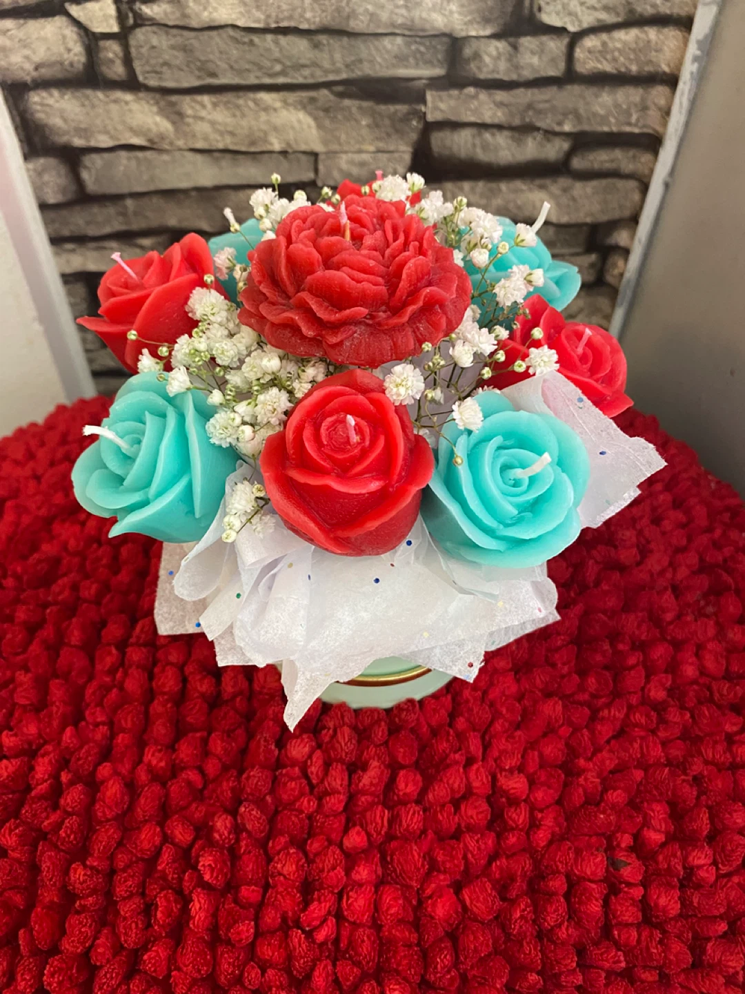Floral Scented Candle Bouquet - photo 2