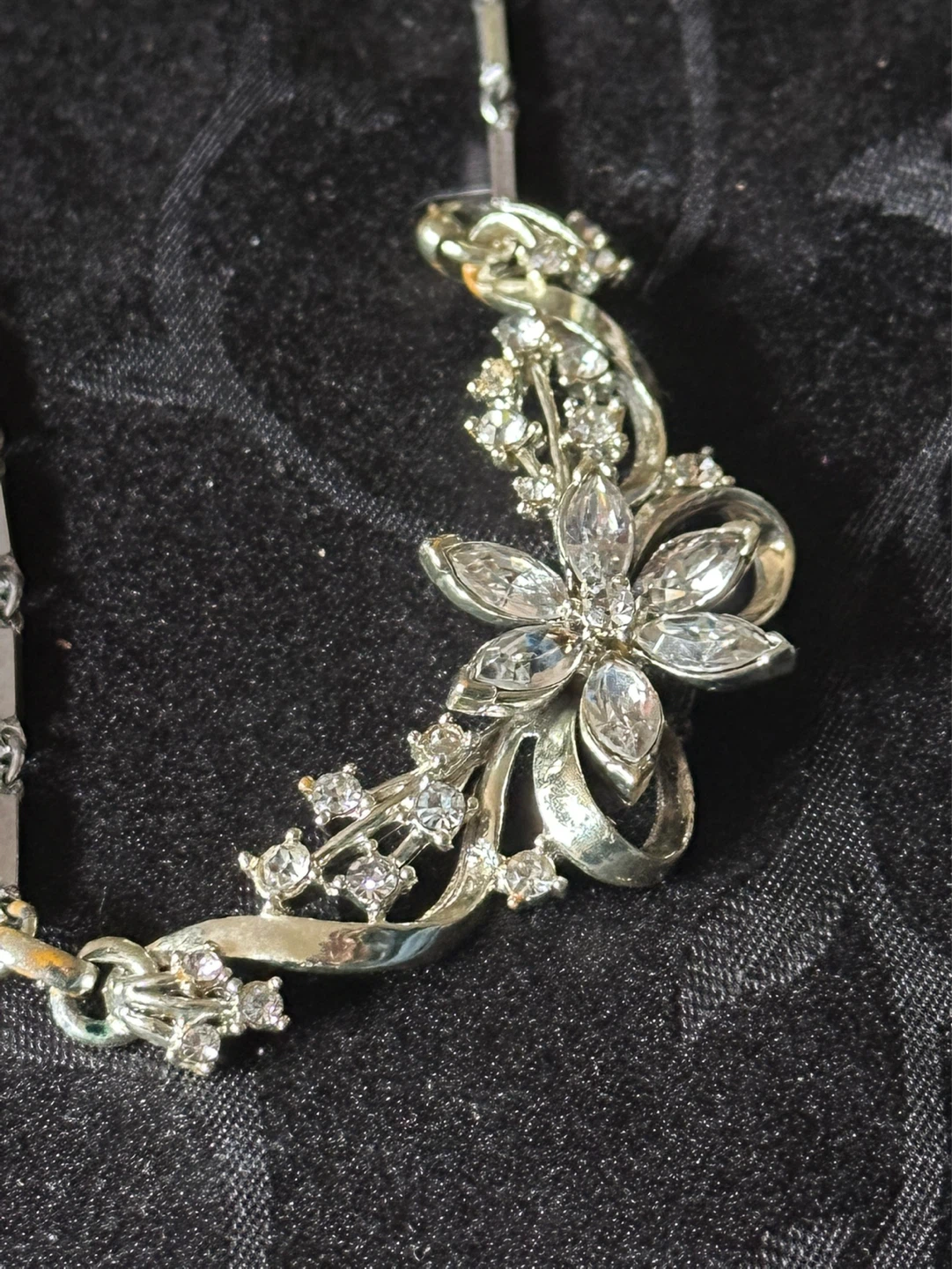 Vintage signed Coro Crystal Necklace - photo 4