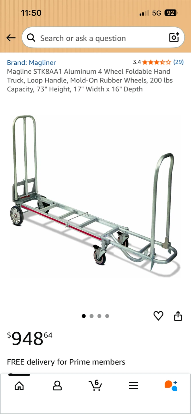 Magliner Hand Truck Dolly - photo 3