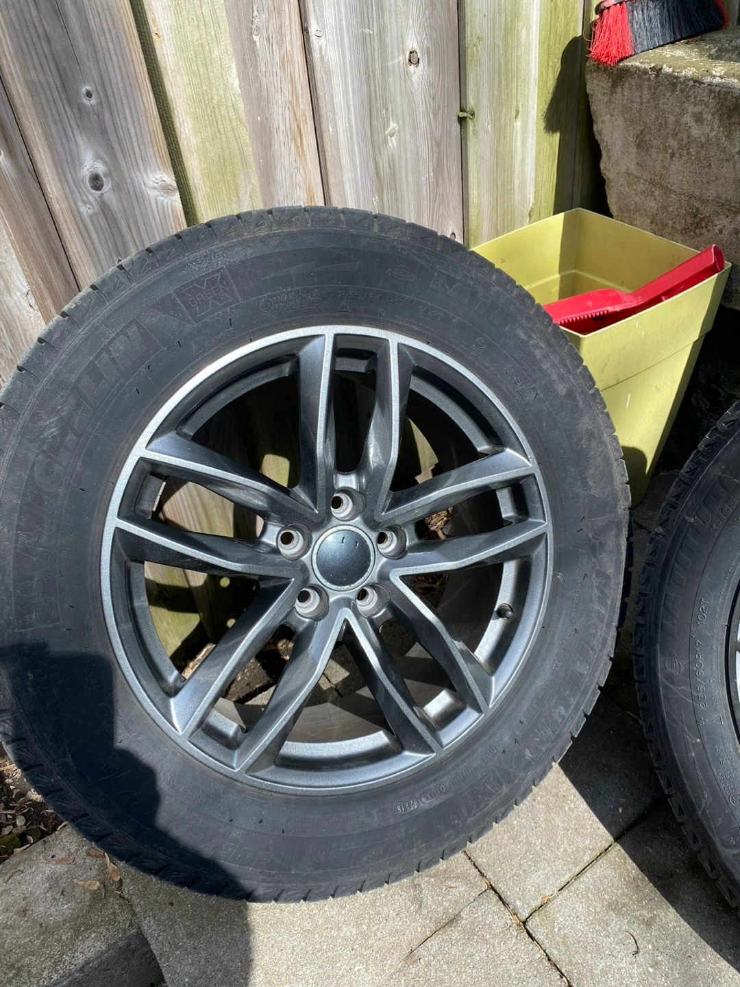 Set of 4 Alloy Wheels and Tires - photo 4
