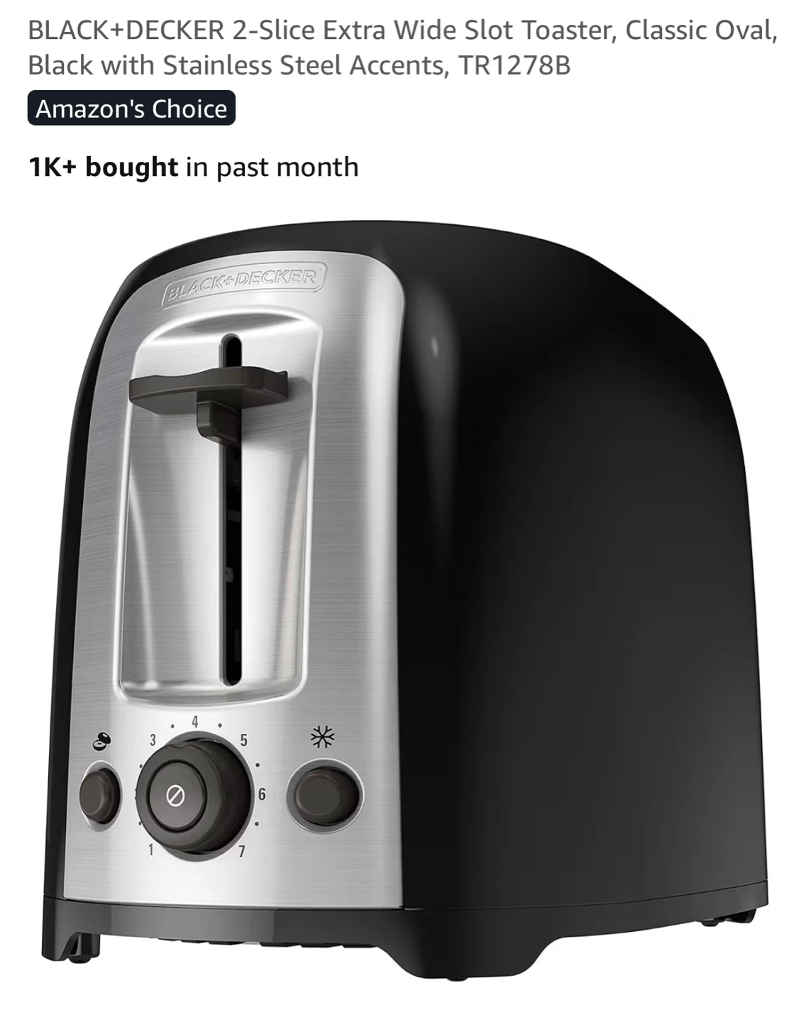 BLACK+DECKER 2-Slice Toaster - photo 4