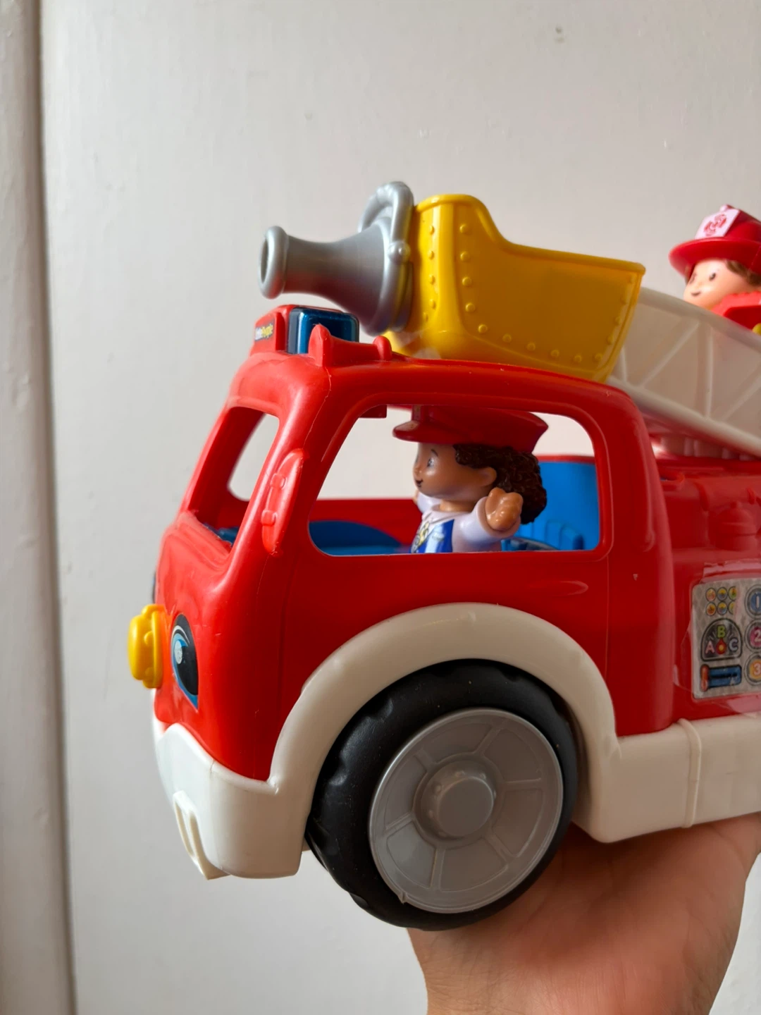 Little people fire truck toys-makes sounds and talks - photo 3