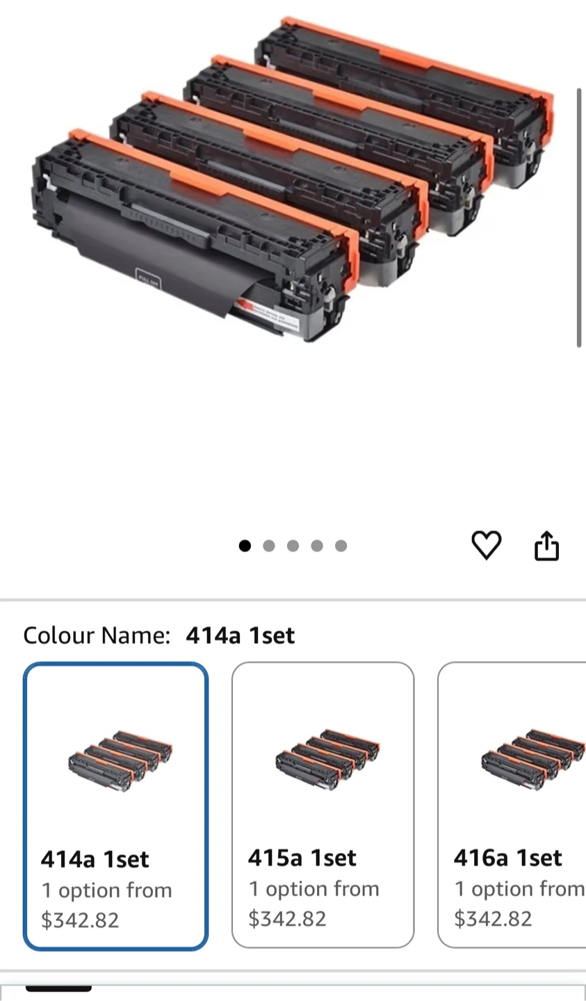 Set of 4 Toner Cartridges - photo 2