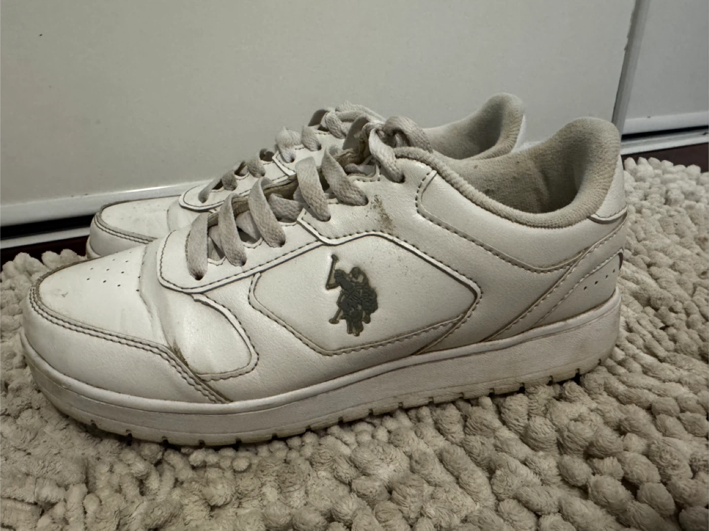 U.S. Polo Assn. White Sneakers - photo 3