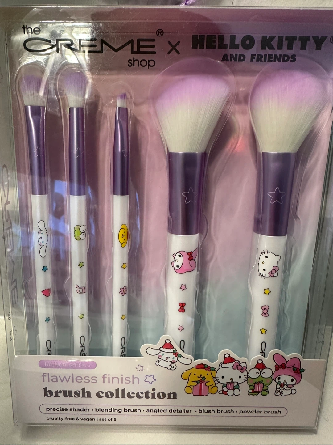 The Crème Shop x Hello Kitty Flawless Finish Brush Collection - photo 3
