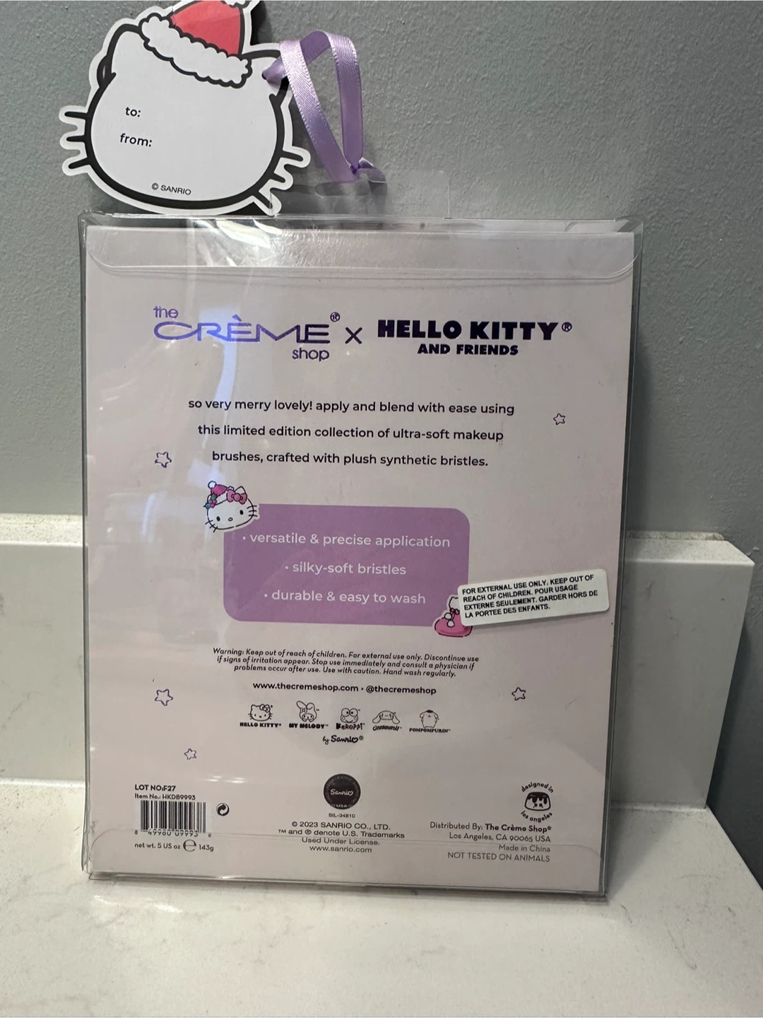 The Crème Shop x Hello Kitty Flawless Finish Brush Collection - photo 2