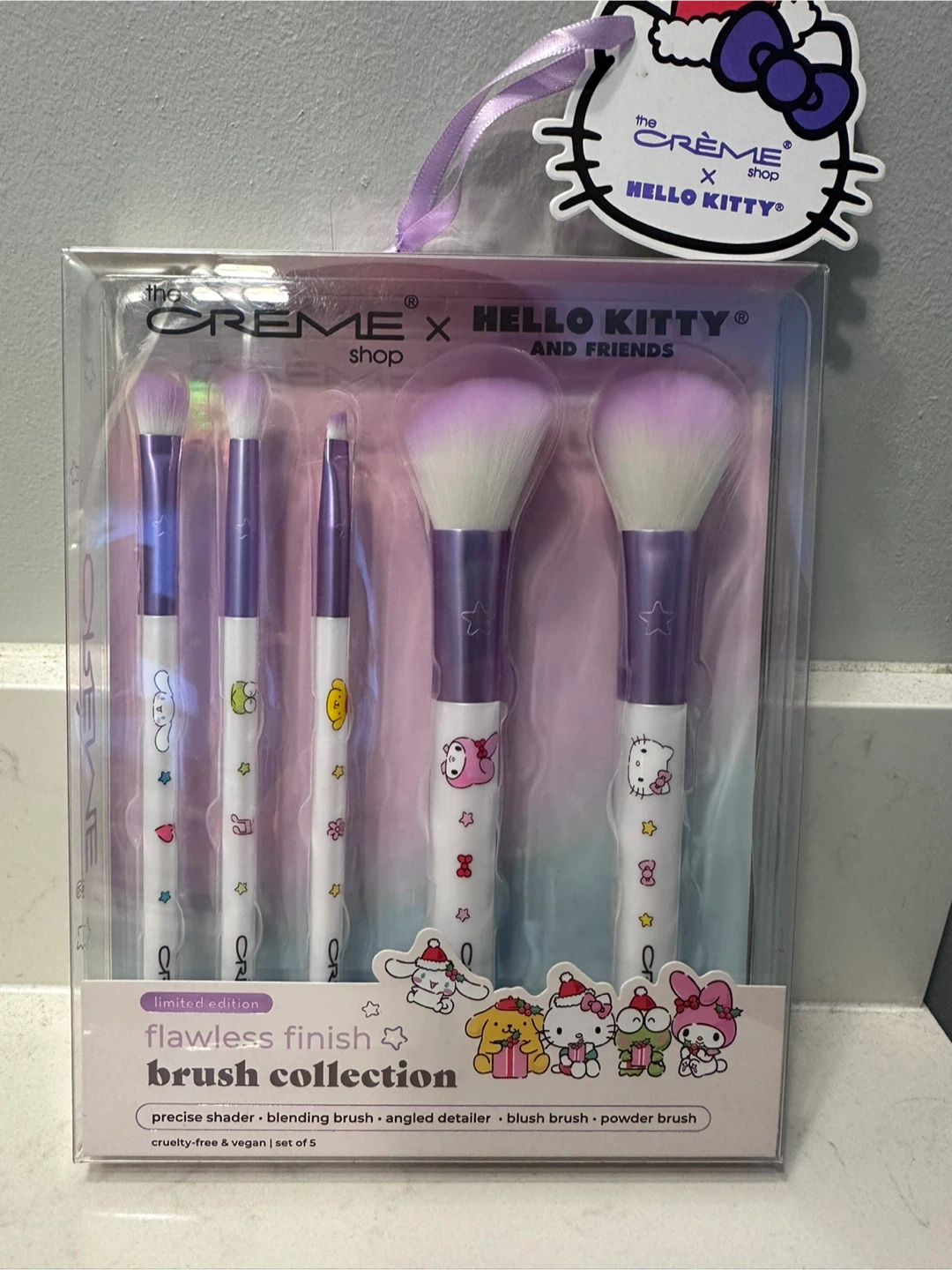 The Crème Shop x Hello Kitty Flawless Finish Brush Collection