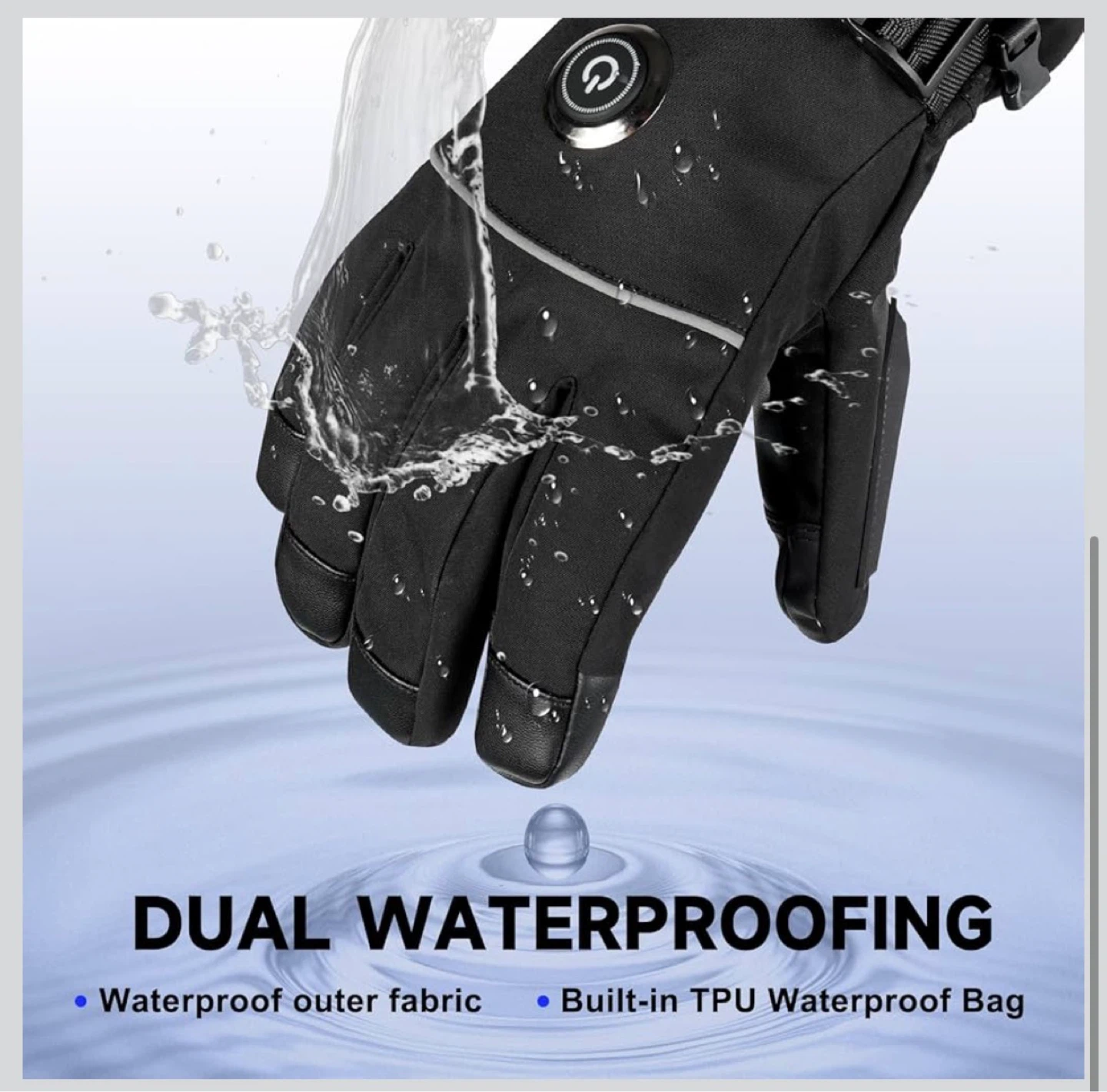 New Rechargeable Heated Gloves with 6000mAh Batteries - photo 3