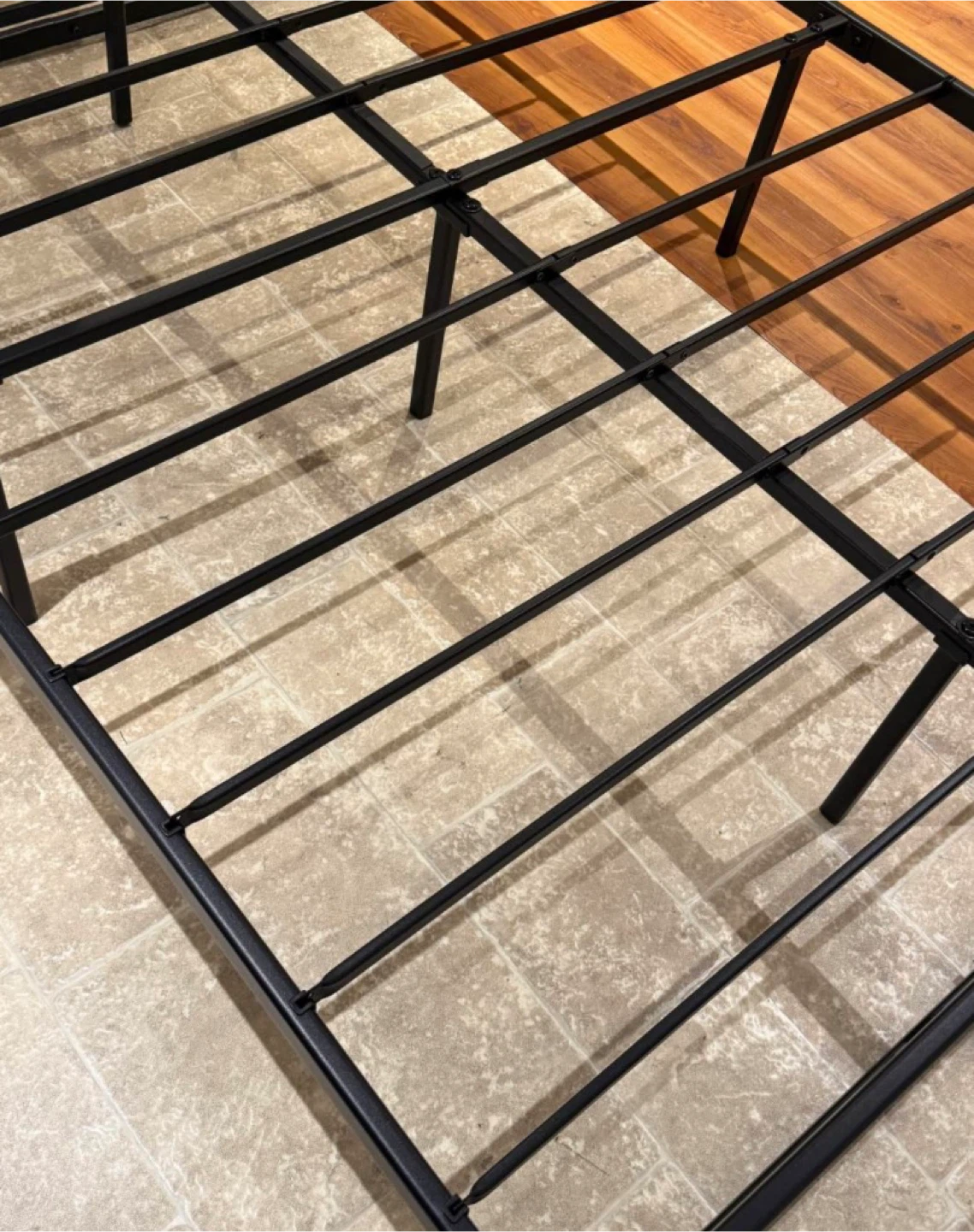 Queen Size Metal Bed Frame - photo 2