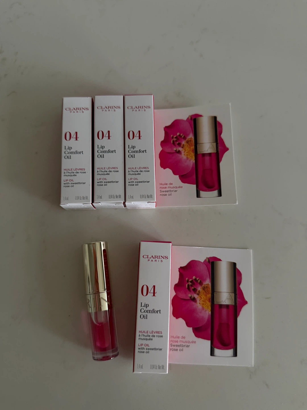Clarins Lip Comfort Oil (Shades 04)