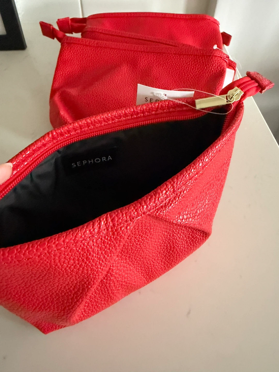 Sephora Red Cosmetic Pouch - photo 5