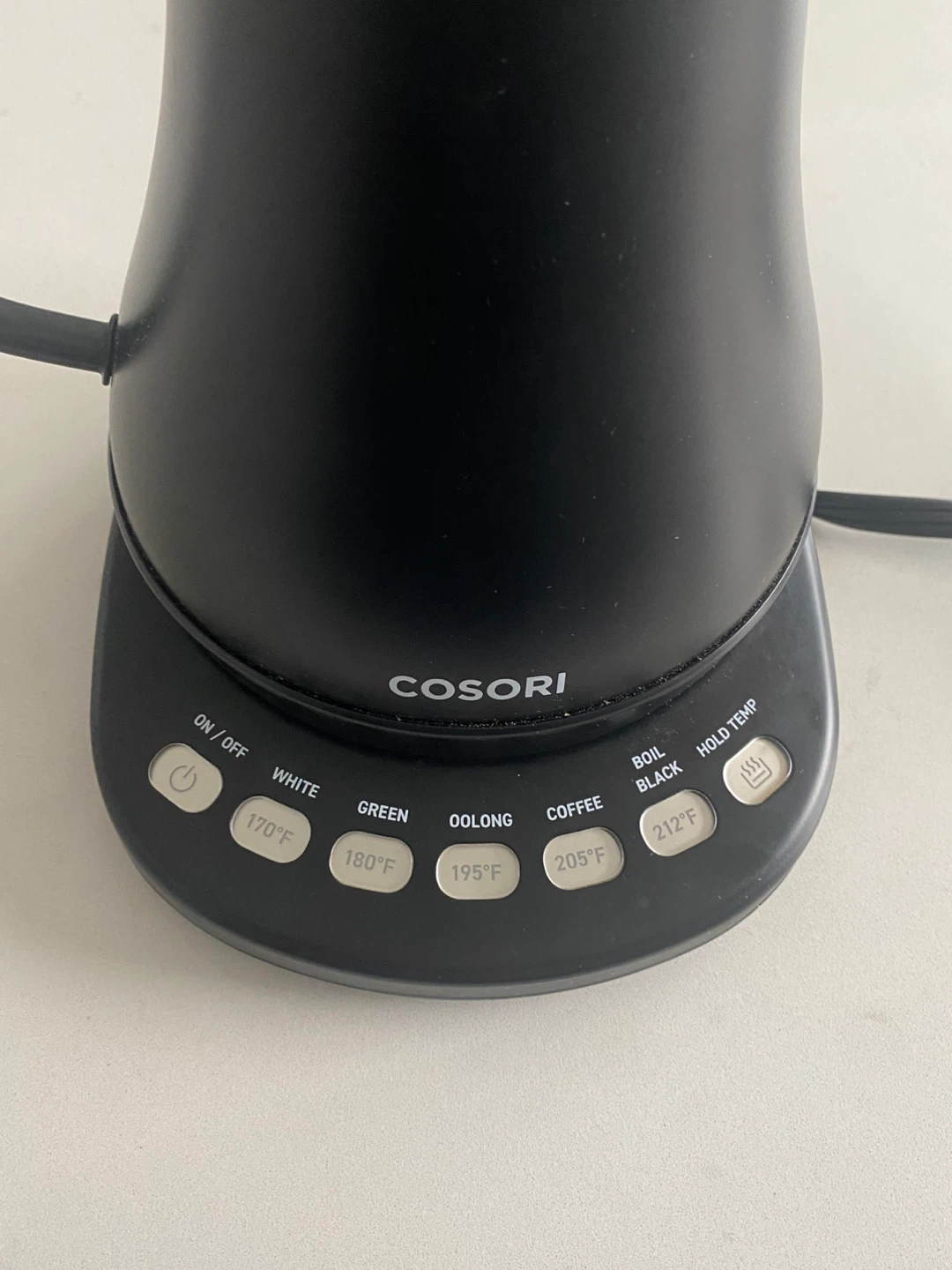 COSORI Electric Gooseneck Kettle - Matte Black - photo 2