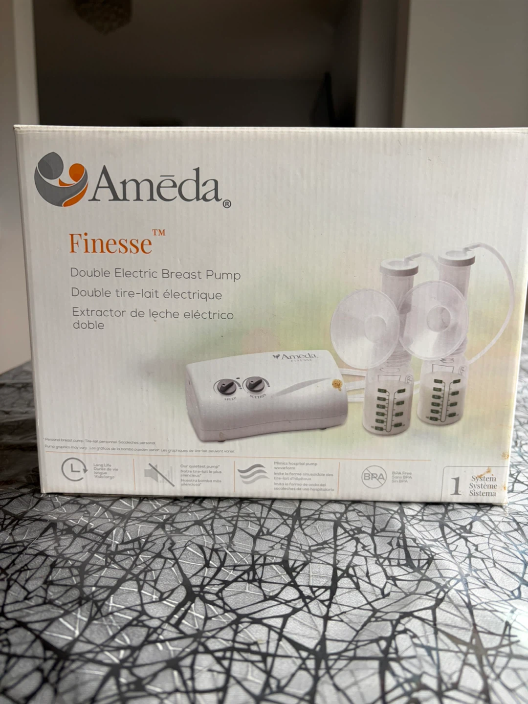 Ameda Finesse Double Electric Breast Pump