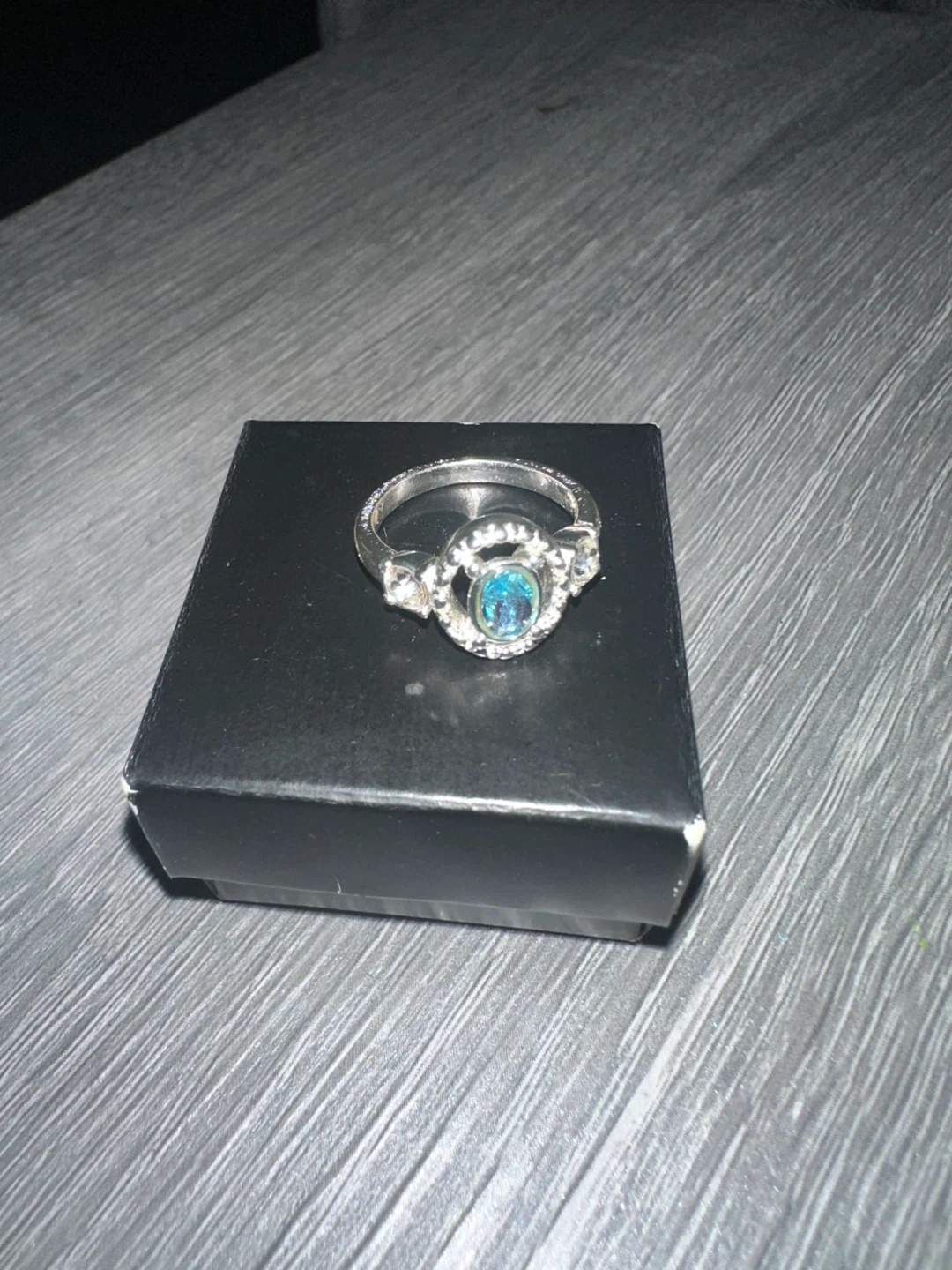 *New* Ring with Aqua stone