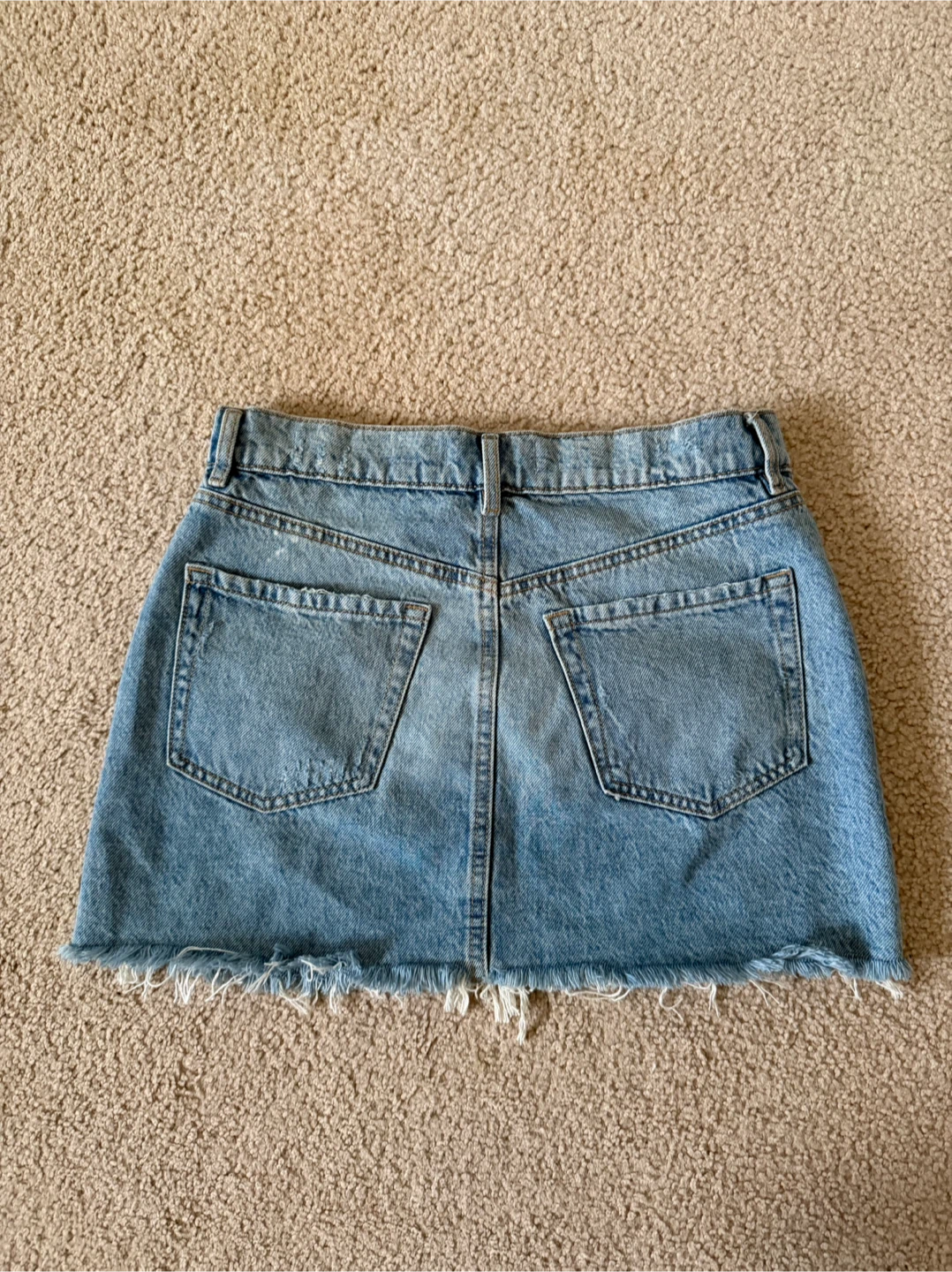 Garage Denim Mini Skirt - photo 2