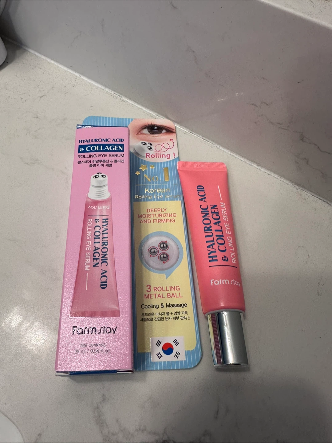 Farm Stay Hyaluronic Acid & Collagen Rolling Eye Serum - photo 3