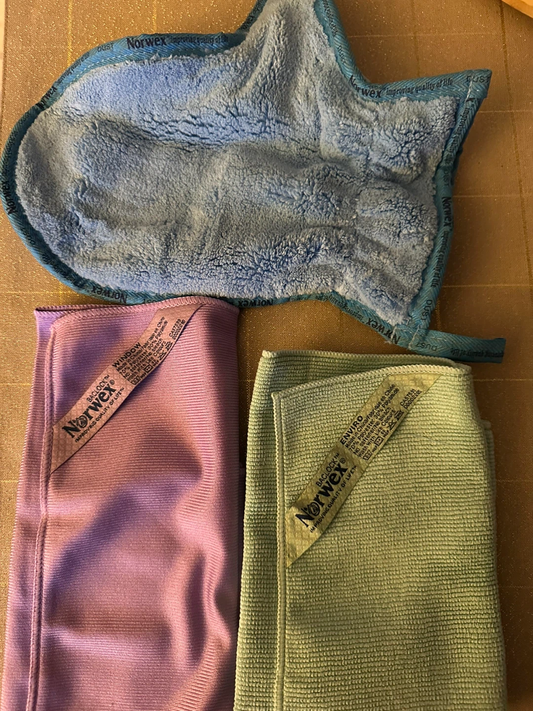 *New, in original package* Norwex Cloths - Bundle of 3