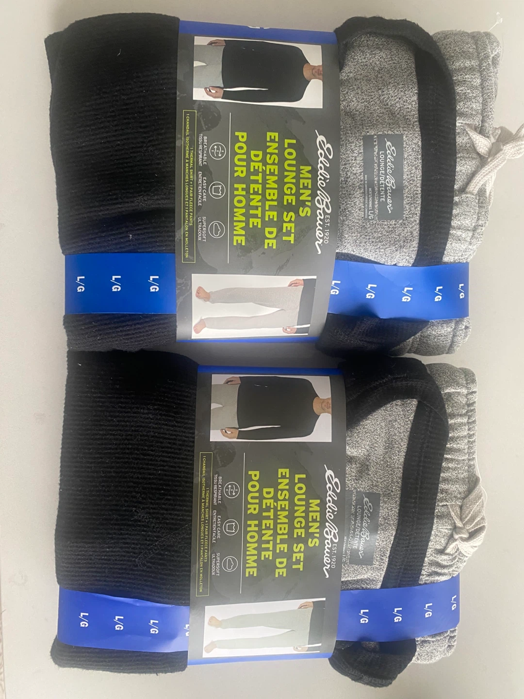Eddie Bauer Men's Lounge Set L/G