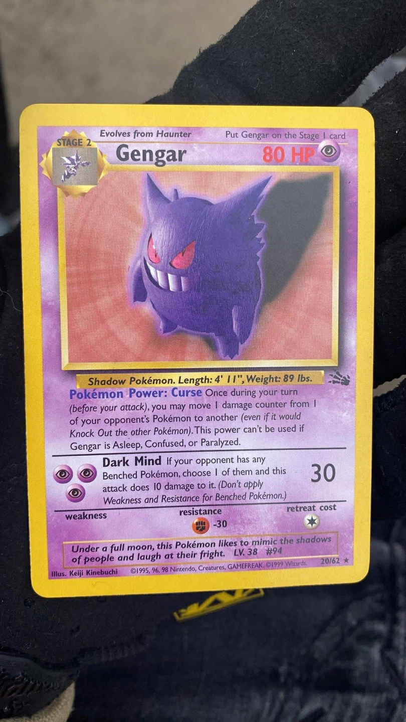 Gengar fossil edition. - photo 3