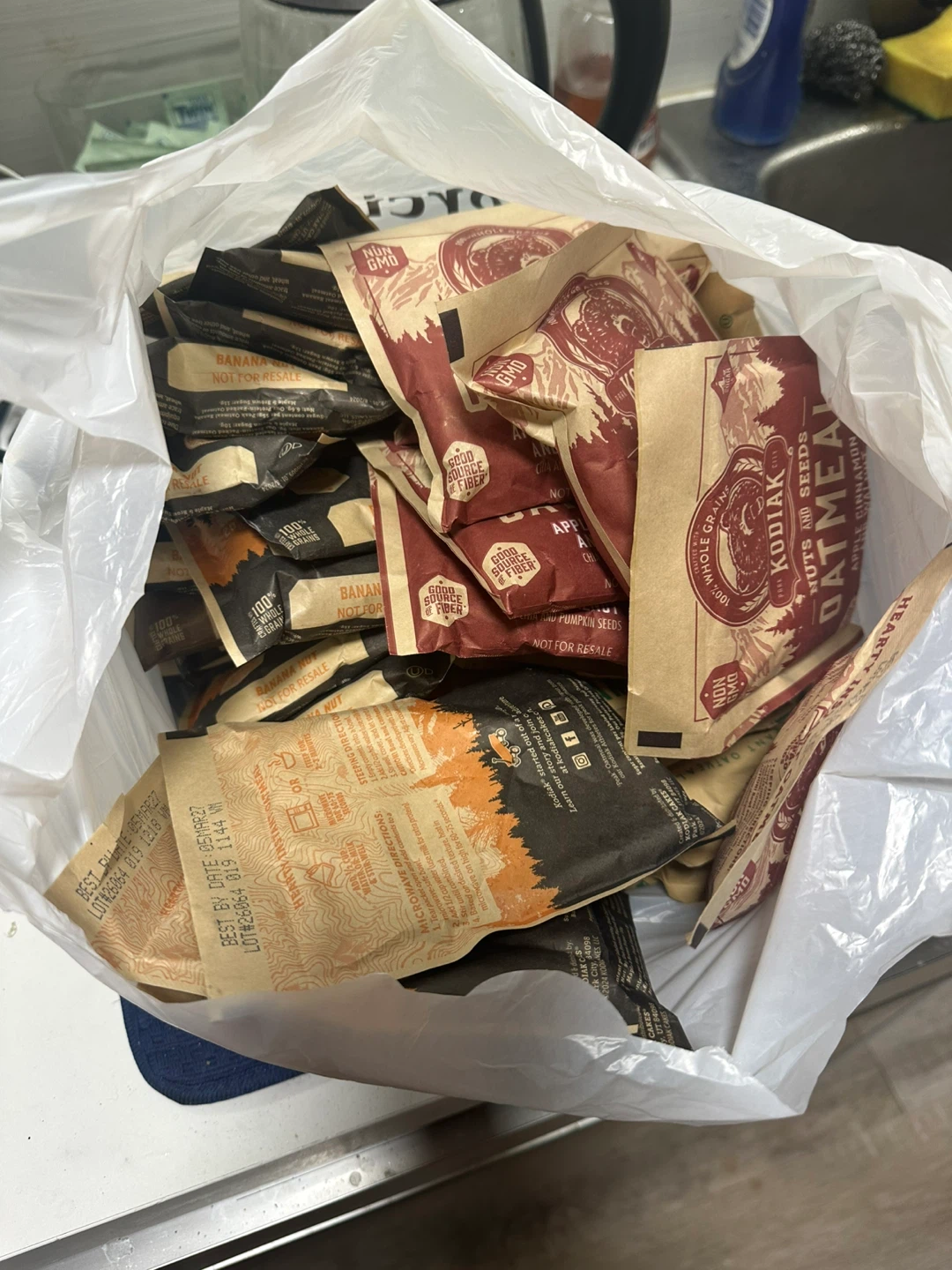 45 bags of Kodiak Cakes Instant Oatmeal Variety Pack - photo 3