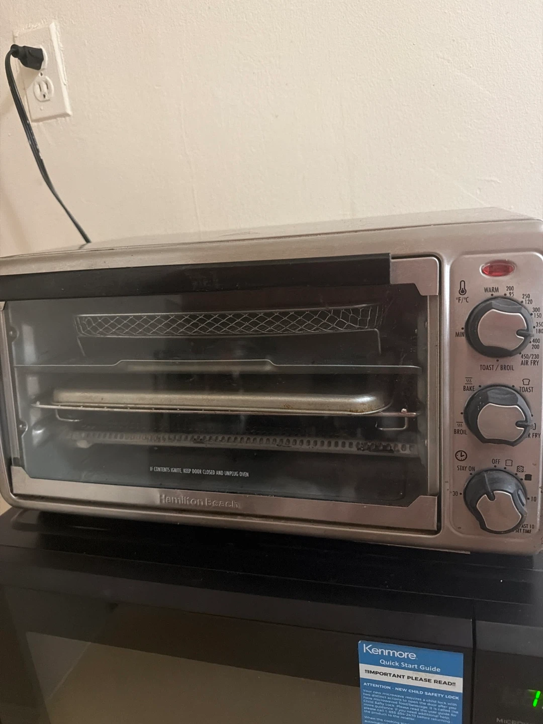 Hamilton Beach Toaster Oven Air Fryer