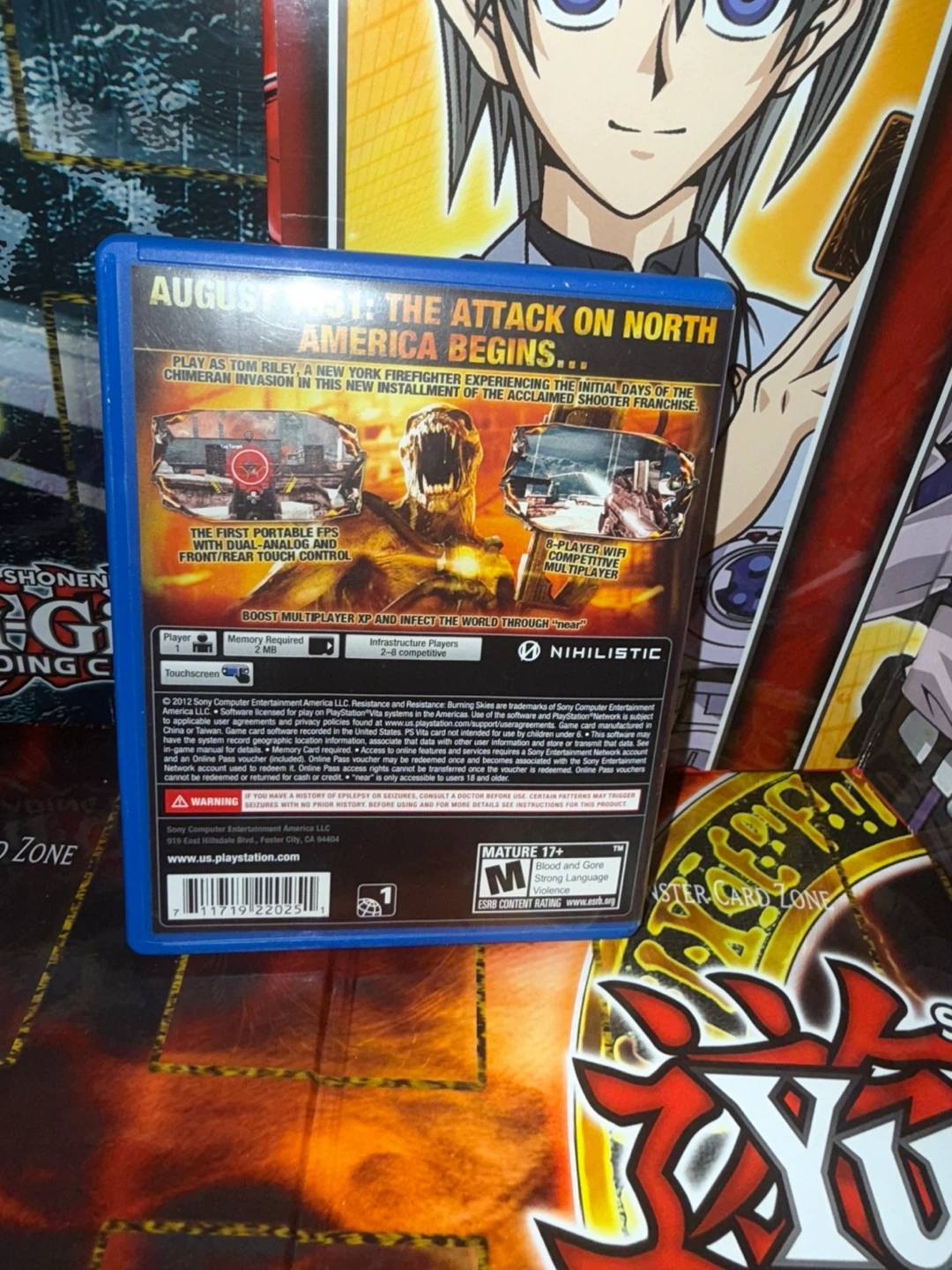 Resistance: Burning Skies PS Vita Game - photo 2