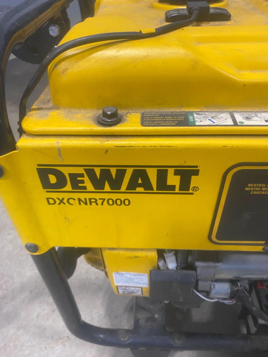 DeWalt DXCNR7000 Generator