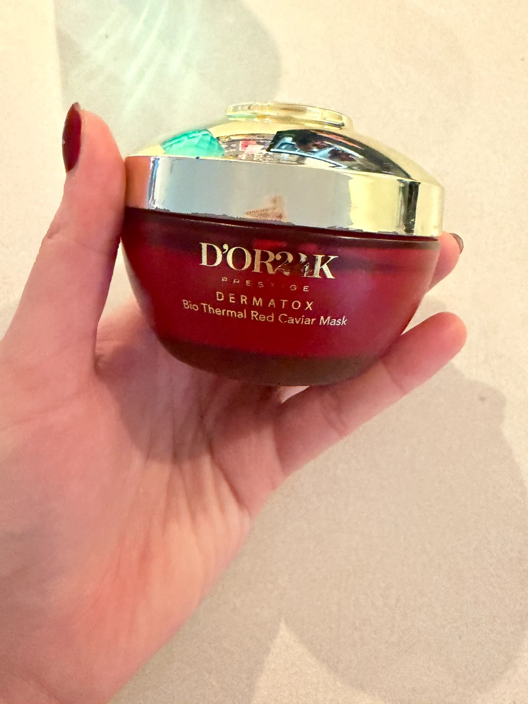 Luxury D'OR24K Ultimate Dermatox Red Caviar Mask - photo 2