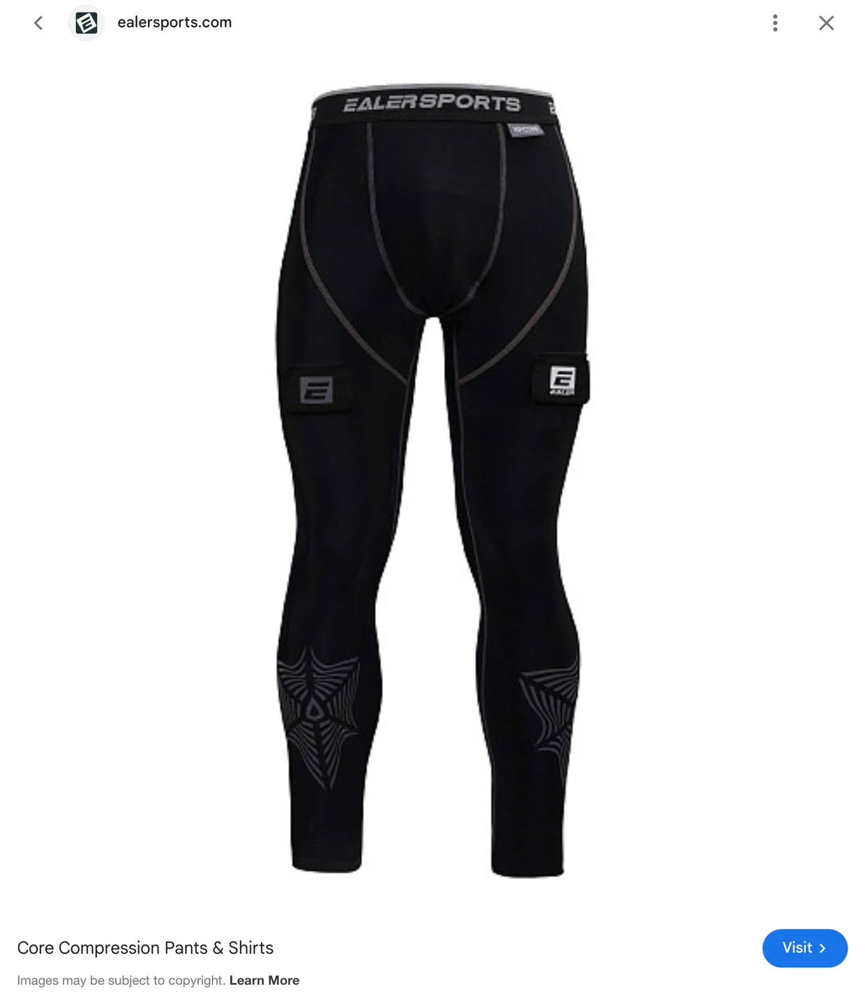 EALERSPORTS New Large Compression Hockey Pants - photo 5