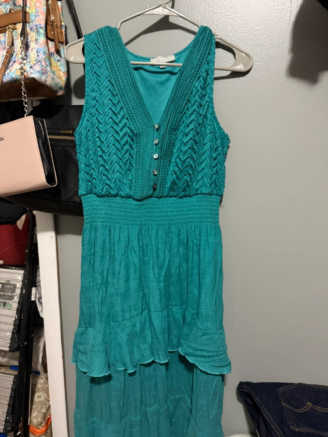 Athleta Black & White Print Sleeveless Dress Size M - photo 2