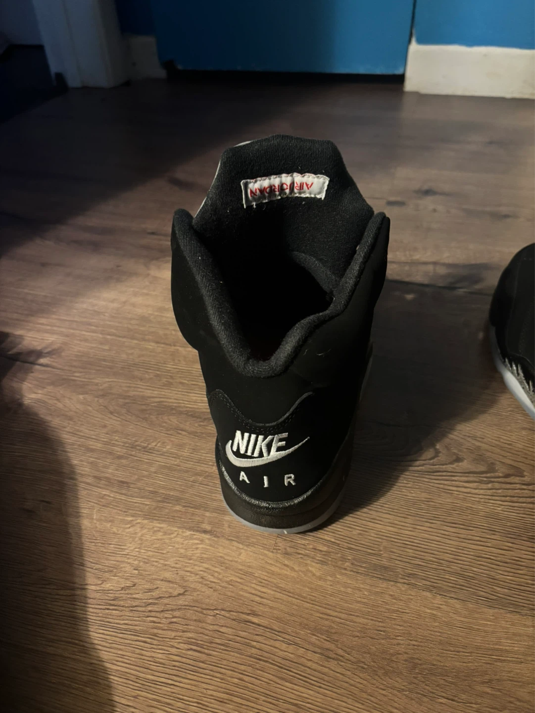 Nike Air Jordan 5 Retro black size 8.5 - photo 4