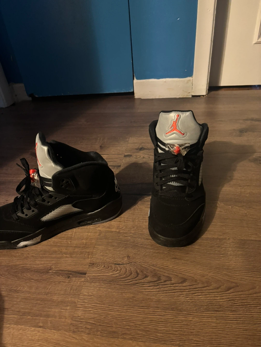 Nike Air Jordan 5 Retro black size 8.5 - photo 3