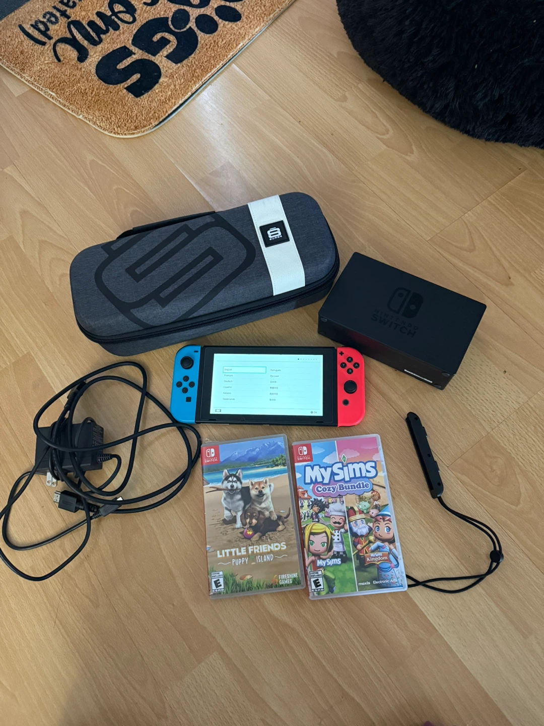 Nintendo Switch Console with Games and Accessories