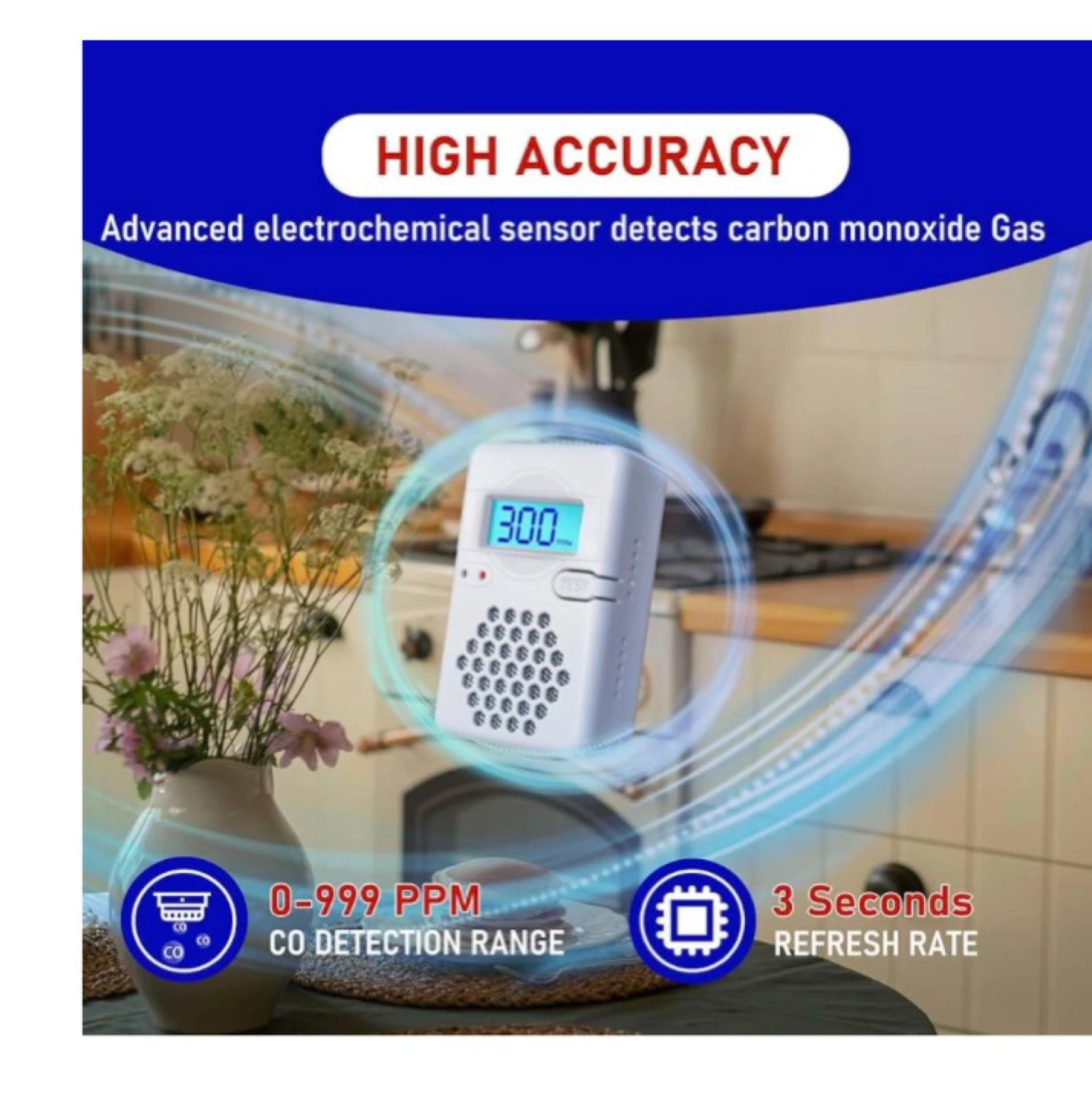 LSENLTY Carbon Monoxide Detector - photo 5