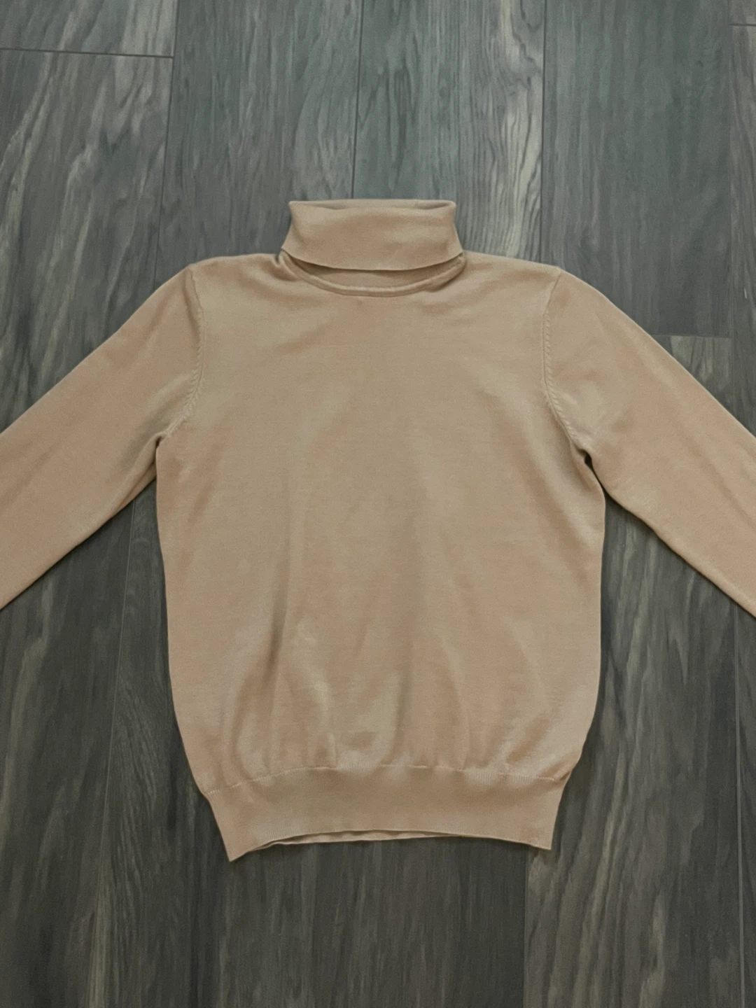 Tan Longsleeve Turtle Neck | Women