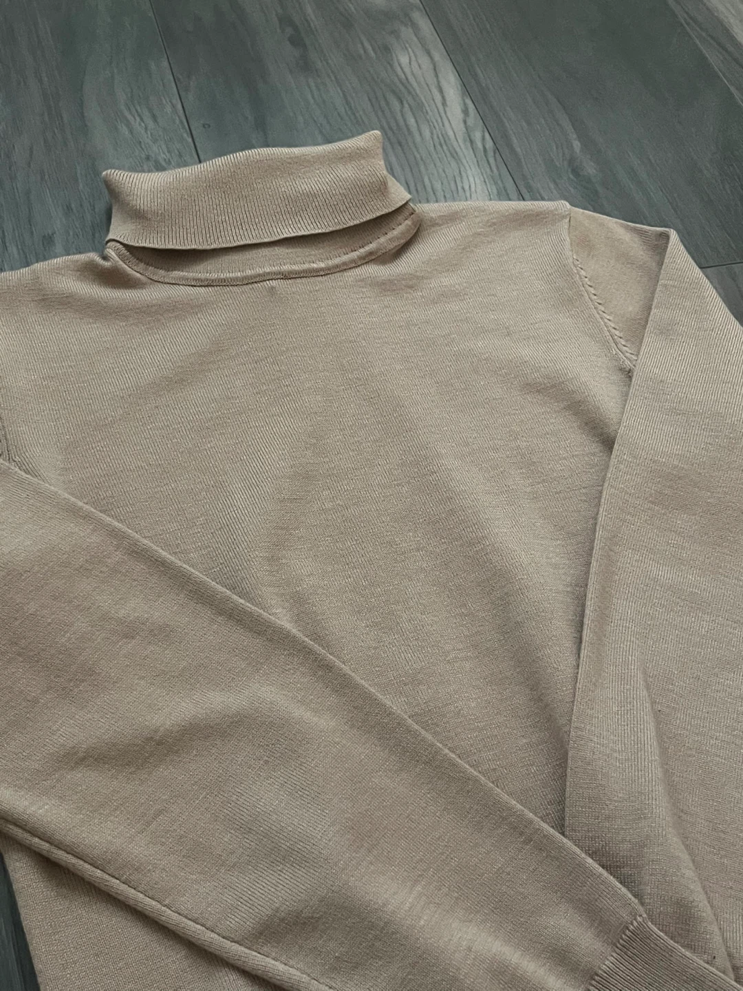 Tan Longsleeve Turtle Neck | Women - photo 2