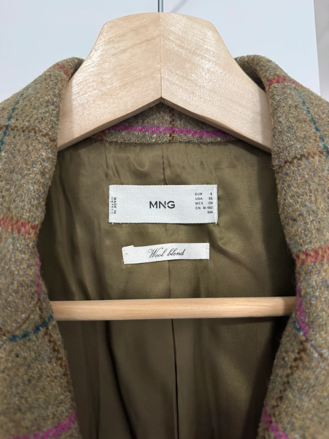MANGO Wool Blend Blazer - photo 3