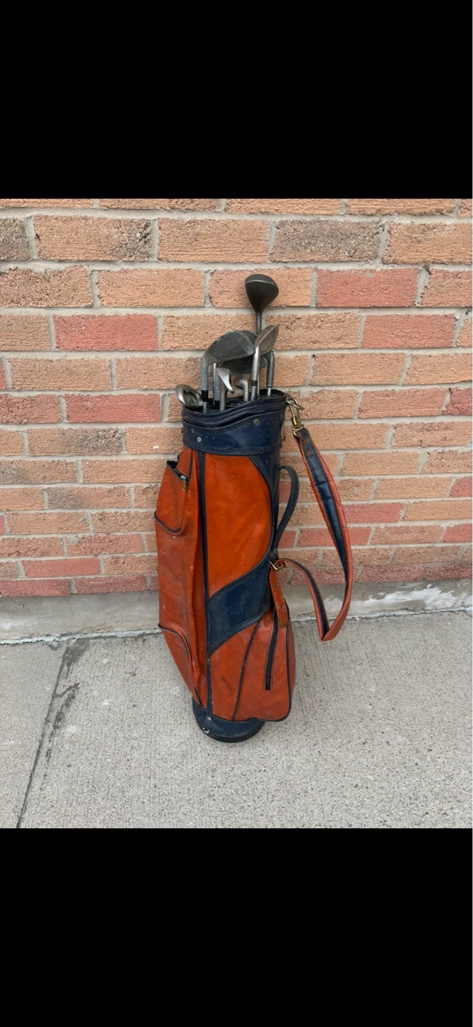 9-Piece Golf Clubs and Golf Bag Set