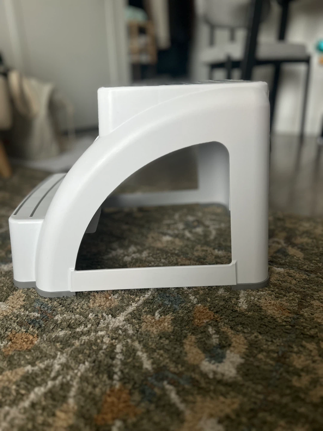 White Step Stool - photo 2