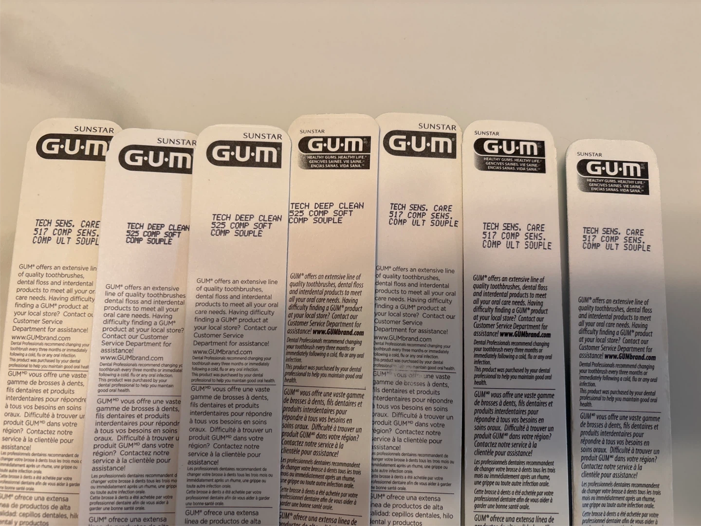 GUM and Colgate Toothbrushes - pack of 10 - photo 3